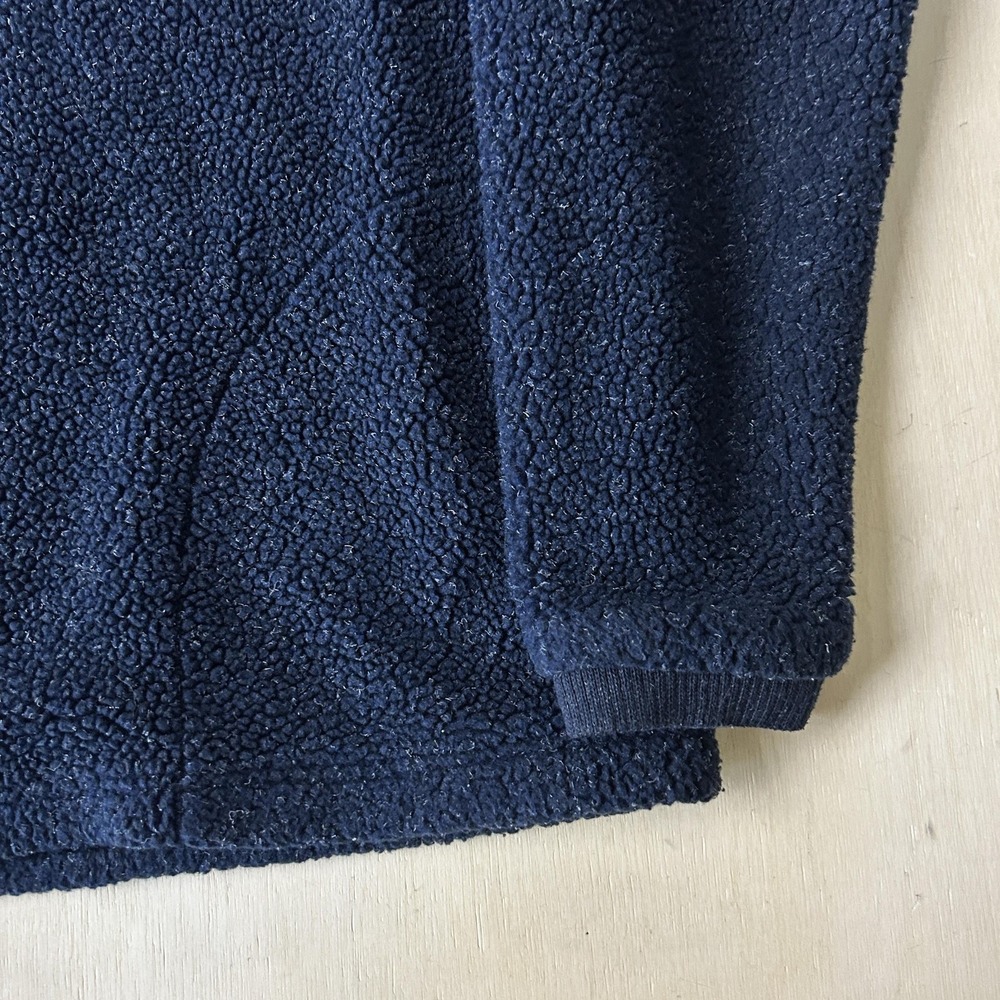 Vintage Columbia Sweater Mens Small Blue 1/4 Zip Mock Neck Pullover Made In USA - Picture 2 of 8